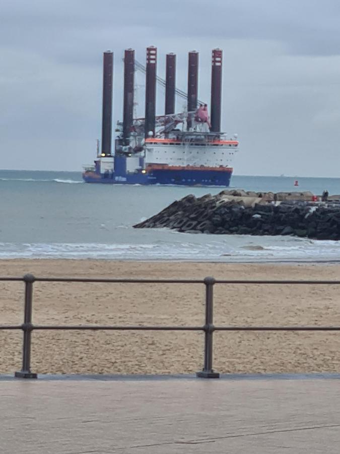 Frontaal Gelijkvloers Seaview 80M² 2 Slp Apartment Ostend Exterior photo